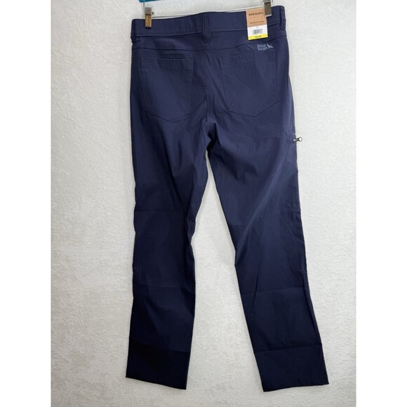 Eddie Bauer Men's Rainier Tech Pant In Navy Blue 32X34 NWT - Picture 4 of 10